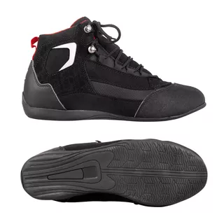 Women’s Motorcycle Shoes W-TEC Dinvara - Black-Red
