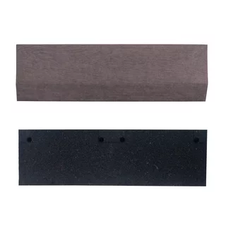 Nájezd pro podložky Luxteko Waffle 2cm 1ks - dřevo