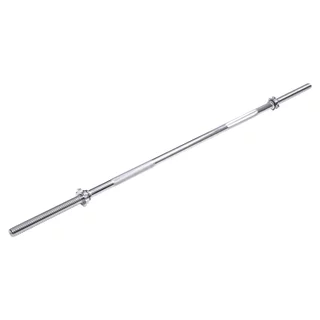 Vzpěračská tyč inSPORTline Welexty 160cm/30mm se závitem a objímkami