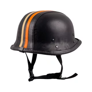 Retro Open-Face Motorcycle Helmet Sodager Stripes