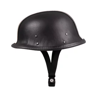 Retro Open-Face Motorcycle Helmet Sodager Stripes
