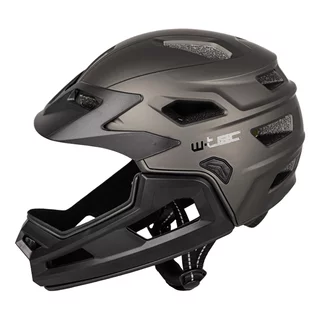 Junior Downhill Helmet W-TEC Estreito - Magic Matt Black