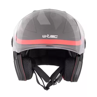 Otevřená přilba W-TEC Barcela Vermella