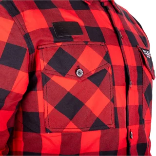Košile W-TEC Black Heart Respector II - červeno-černá