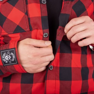Košile W-TEC Black Heart Respector II - červeno-černá