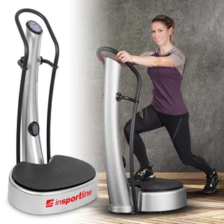 VibroGym inSPORTline Lotos - stříbrná