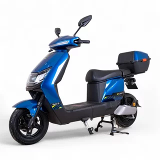 Elektrický skútr W-TEC Raike 10" - modro-černá