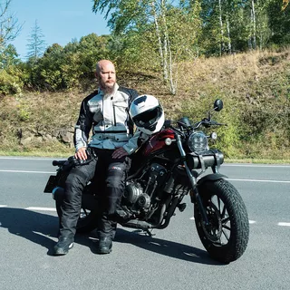 Pánská touringová moto bunda BOS Maximum