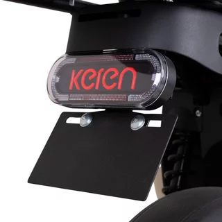 Elektrický skúter Keren Beike 10" - hnedo-modrá