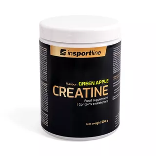 Kreatyna inSPORTline PREMIUM Zielone jabłko MONOHYDRAT 500g