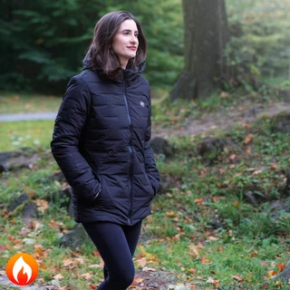 Dámska vyhrievaná bunda W-TEC HEATborg Lady - čierna