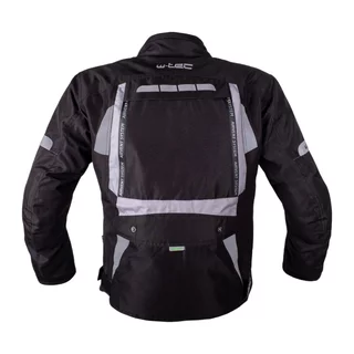 Moto bunda W-TEC Gelnair EVO - černá-fluo