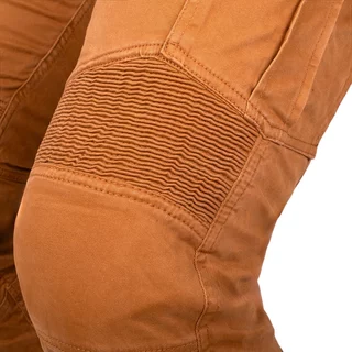 Moto jeansy W-TEC Wallbridge Caramel - karamelová