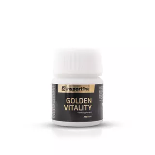 Doplněk stravy s kurkumou inSPORTline GoldenVitality 120 tablet
