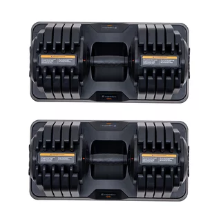 Sada nastavitelných jednoručních činek inSPORTline DuraBell® 2x 5-41 kg