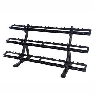 Three-Shelf Single-Handed Dumbbell Rack inSPORTline GymRack III