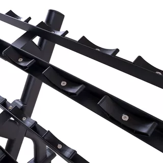 Three-Shelf Single-Handed Dumbbell Rack inSPORTline GymRack III