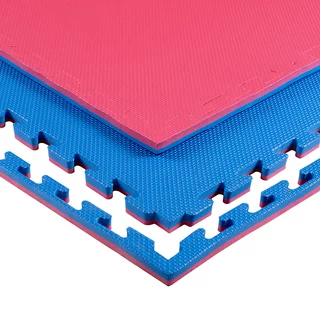 Tatami Puzzle Mat inSPORTline Sazegul 100 x 100 x 2 cm - Red-Blue