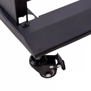 Stand w/ Wheels for Red LED Light Therapy Panel inSPORTline Tugare - Black