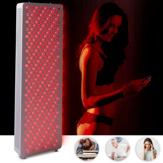 Red LED Light Therapy Panel inSPORTline Tugare - White - White
