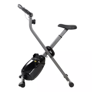 Folding Exercise Bike inSPORTline Xbike - Black