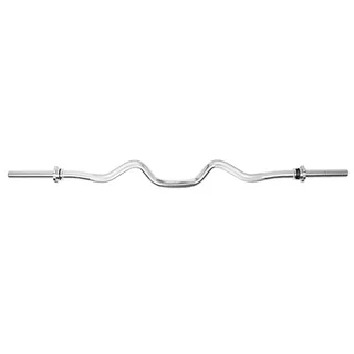 Vzpěračská tyč inSPORTline Combinatore 123cm/30mm s objímkami