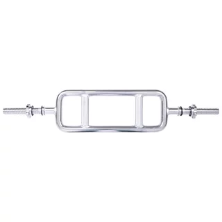 Vzpěračská tyč na triceps inSPORTline Tridabar 88,5cm/30mm s objímkami
