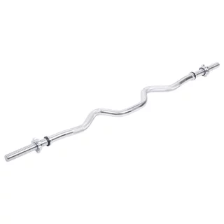 Vzpěračská tyč inSPORTline Combinatore 123cm/30mm s objímkami