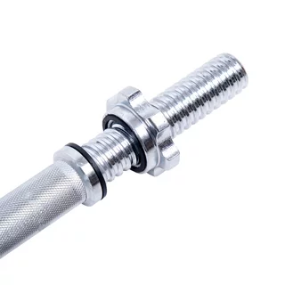 Hřídel na jednoruční činku inSPORTline Tufor 40cm/30mm se závitem a objímkami