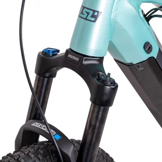 Dámské horské elektrokolo inSPORTline ISL Asuki 630 Wh 27,5" - model 2025 - Aqua Blue