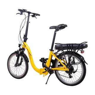 Skládací elektrokolo Devron 20122 20" - model 2025 - Yellow, 16,5" (150-185 cm)