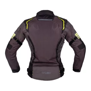 Dámská letní moto bunda W-TEC Jelsa - šedá-fluo