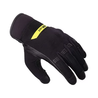 Moto rukavice W-TEC Binetto - černá-fluo