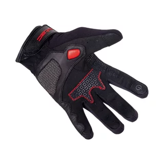Moto rukavice W-TEC Valelungo - černo-červená