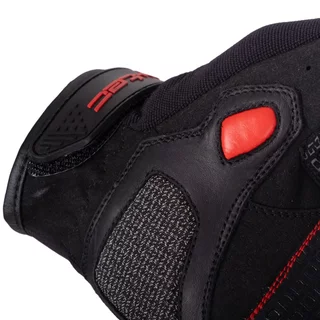 Moto rukavice W-TEC Valelungo - černo-červená