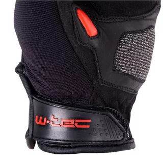 Moto rukavice W-TEC Valelungo - černo-červená