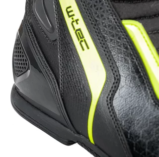 Moto boty W-TEC GlamCE - černá-fluo žlutá