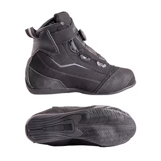 Motorcycle Boots W-TEC Karlaboa - Black-Grey