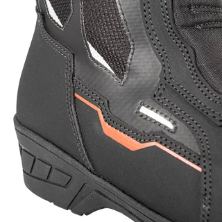 Dámské moto boty W-TEC Moanna - černo-červená