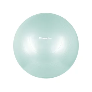Gymnastický míč inSPORTline Stretch Ball 55 cm - mocha mousse - mint
