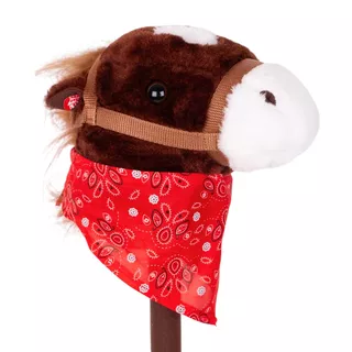 Hobby Horse koń na kiju z dźwiękiem inSPORTline Ferdino