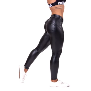 Dámské legíny Nebbia Bubble Butt „Cat Woman" 669 - Black