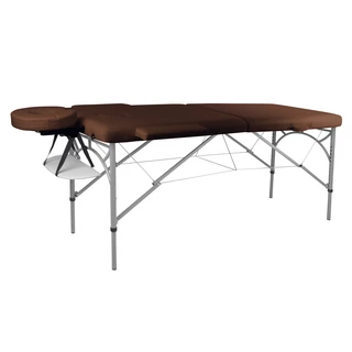 Massage Table inSPORTline Tamati 2-Piece Aluminium - Brown