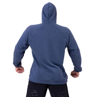 Men’s Hooded Sweatshirt Nebbia Red Label 149 - Dark Blue, L