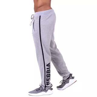 Pánské tepláky Nebbia Side Stripe Retro Joggers 154