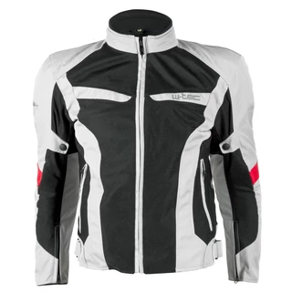 Men’s Moto Jacket W-TEC Ventex - Light Grey - Light Grey
