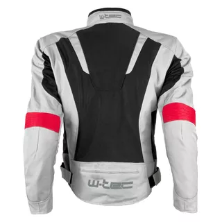 Pánská moto bunda W-TEC Ventex - Light Grey