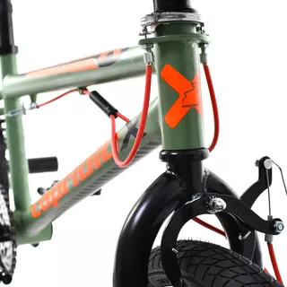 BMX Bike Capriolo Totem 20” 6.0 - Green Red