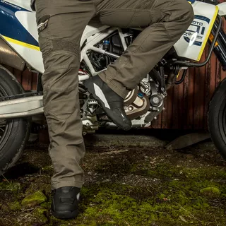 Men’s Motorcycle Pants W-TEC Shoota - Olive Green, 4XL