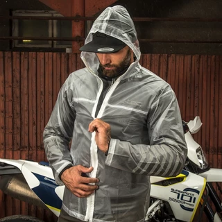 Motorcycle Raincoat W-TEC Lighty - M
